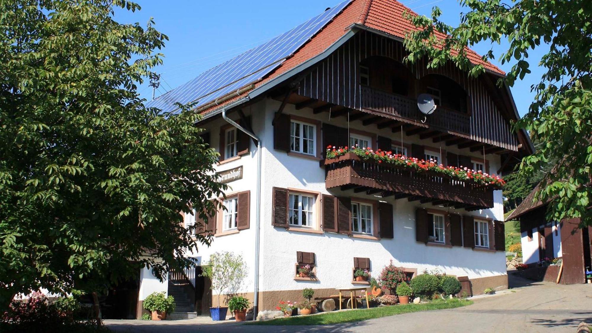 Вилла Grundhof Oberprechtal Экстерьер фото